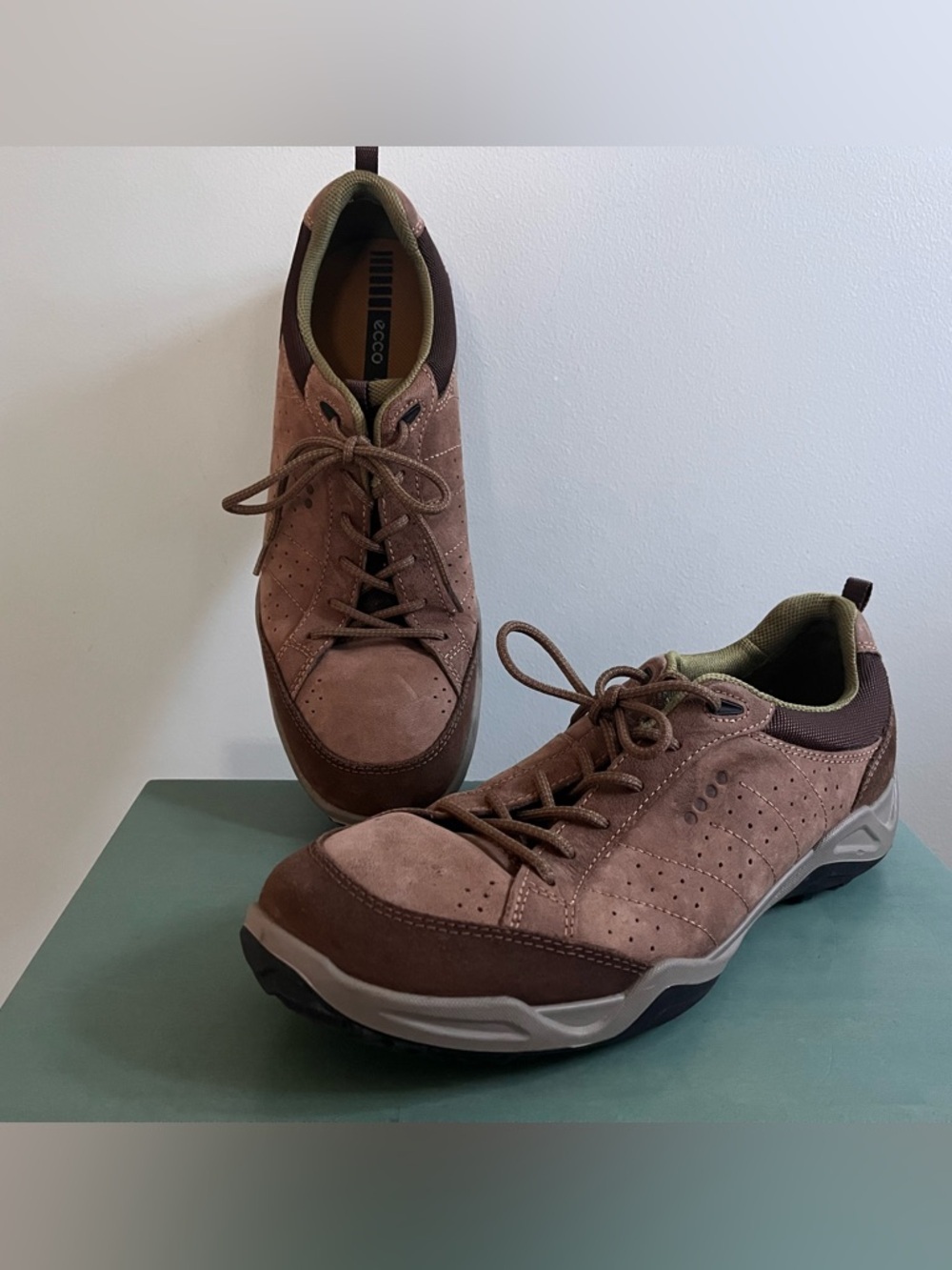 ECCO Sierra ll suede hiker sneaker size 45 US 11.5 / 12 cocoa brown